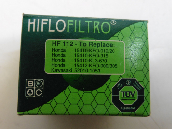 Hiflo HF112 lfilter oilfilter passt an Kawasaki passt an Honda passt an GasGas 