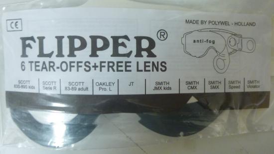 Abreivisiere Smith Cmx 1 Visier 6 Tear-Offs-Ersatzscheiben Brillenglas lens