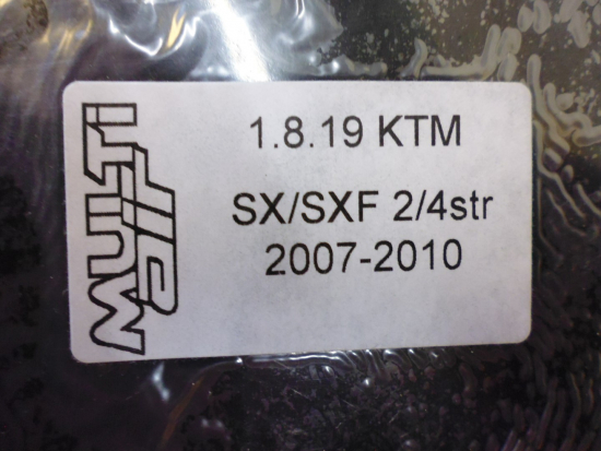 Dekorsatz Startnummernuntergrund Aufkleber passt an Ktm Sx 125 Sxf 250 07-10 sw