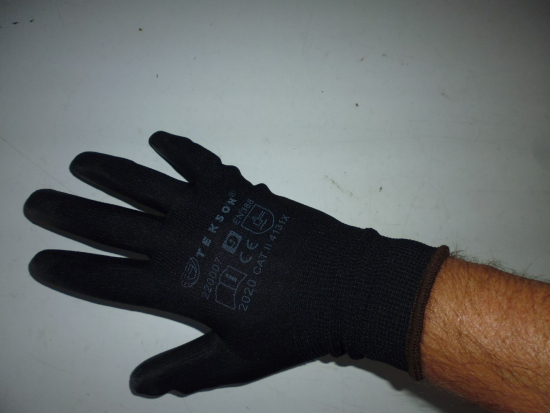 Handschuhe Gre 9 Pu Arbeitshandschuhe Montagehandschuhe Schutzhandschuhe sw