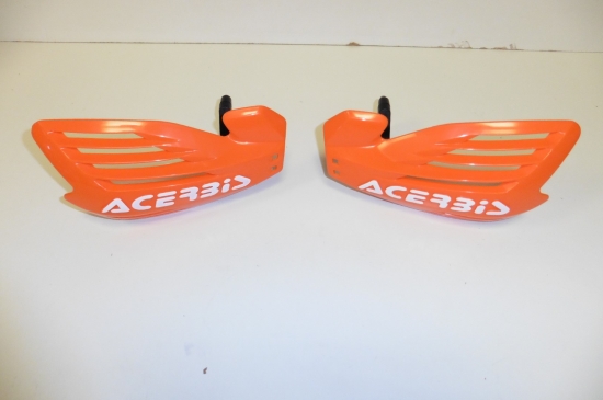 Acerbis X-Force Handprotektor orange/wei - Lager -