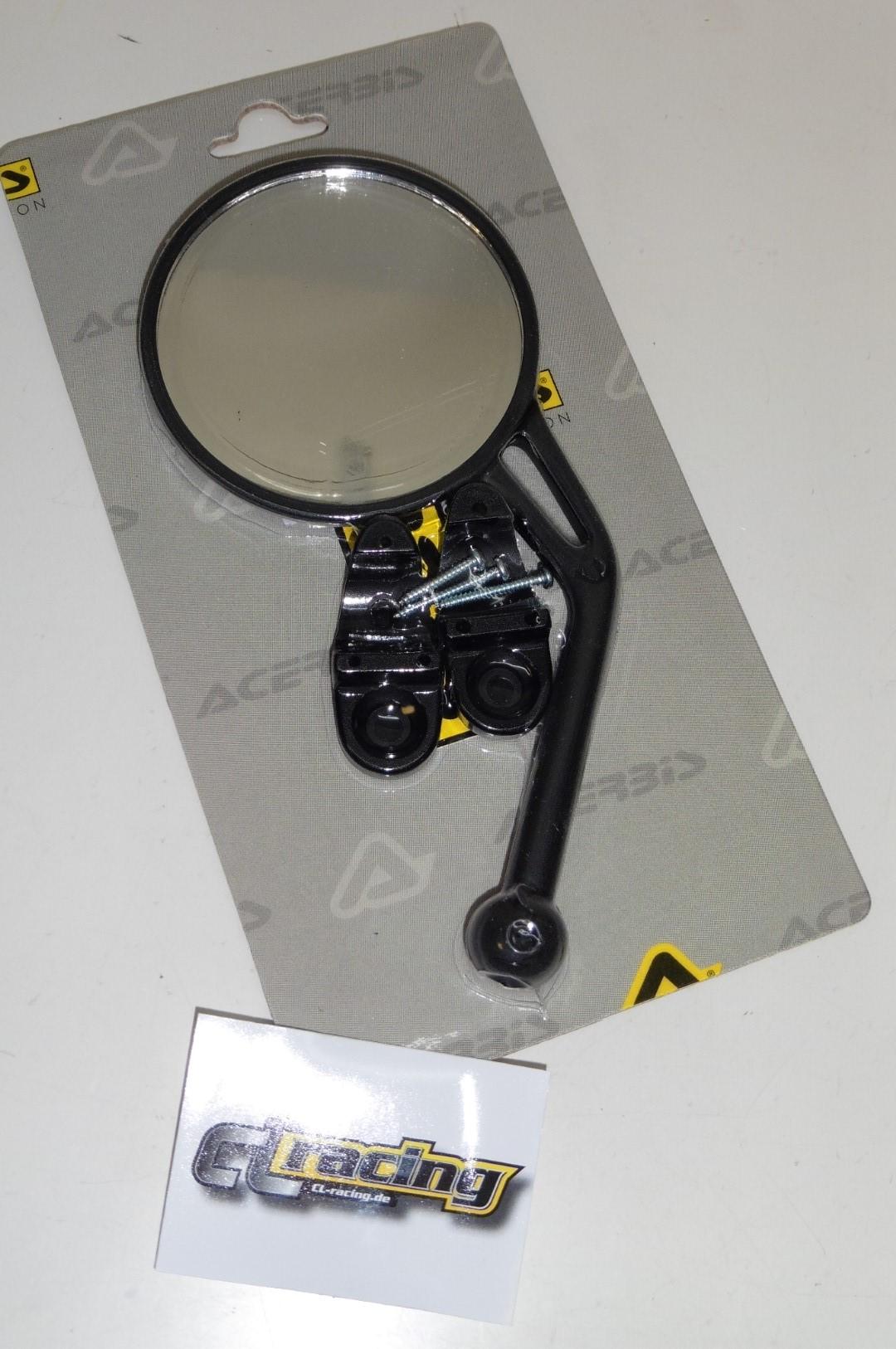 SUPAREE Motorrad Rückspiegel E-geprüft - Klappspiegel 360° Drehbar Für Motorrad & Roller