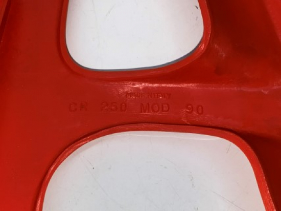 Tankverkleidung Khlerabdeckung radiator scoop passt an Honda Cr 250 1990 rot