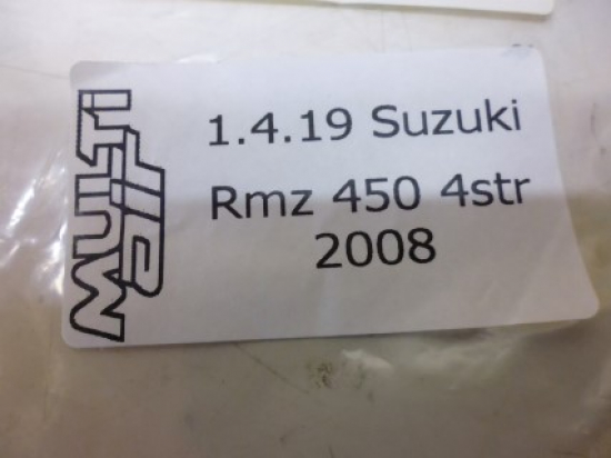 Dekorsatz Startnummernuntergrund Aufkleber passt an Suzuki Rmz 450 2008 blau
