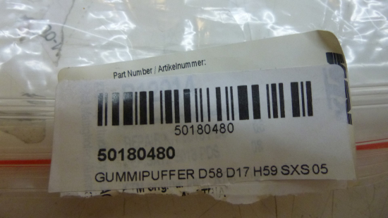 Gummipuffer Stodmpfer damper passt an Ktm Xc 200 250 06-09 Xcf-W 250 06-07