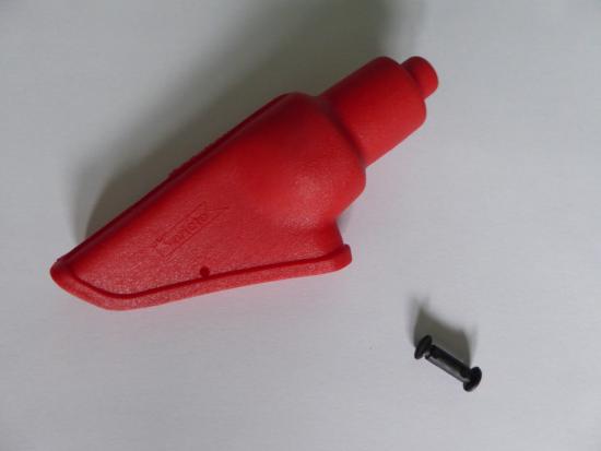 Hebelschutz Gummi handle wire lever rubber passt an Vespa Piaggio Ciao Bravo rot