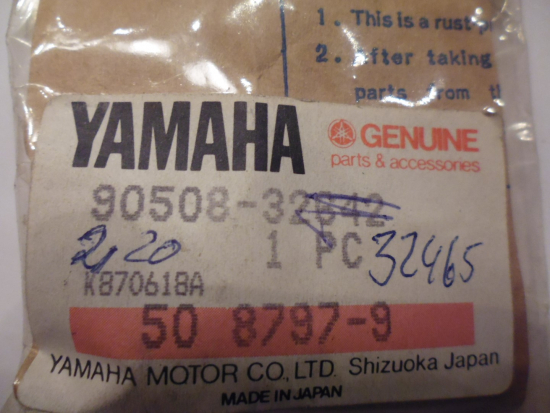 Schaltwellenfeder Zahnrad spring torsion passt an Yamaha Dt 50 Yz 80 90508-32465