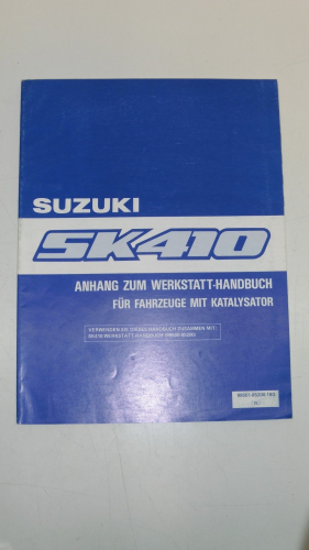 Werkstatthandbuch Anhang Werkstatt-Handbuch Katalysator passt an Suzuki SK410
