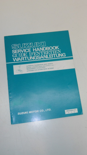 Wartungsanleitung Buch Reparaturanleitung automatisches Getriebe passt an Suzuki