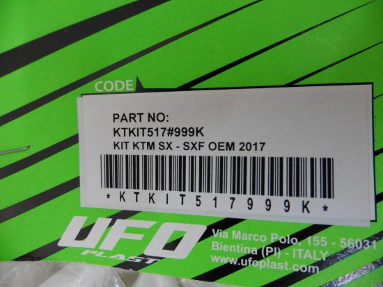 Seitenverkleidung Luftfilterkastenabdeckung panels passt an Ktm Sxf 250 16-18 w