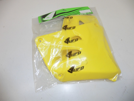 Tankverkleidung Kühlerabdeckung radiator scoops für Suzuki Rm 125 250 01-10 gelb