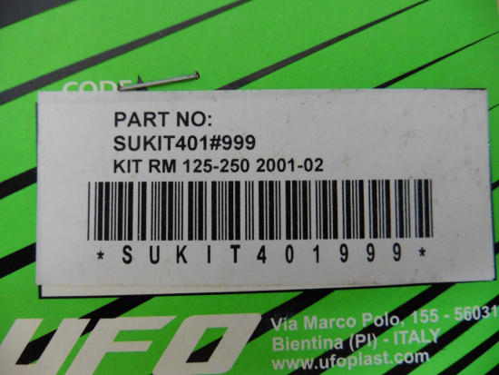 Tankverkleidung Kühlerabdeckung radiator scoops passt an Suzuki Rm 250 01-10 ge