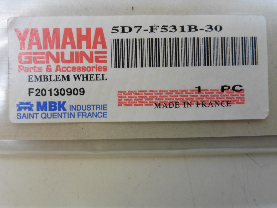 Aufkleber Emblem Sticker graphic side cover passt an Yamaha 5D7-F531B-30