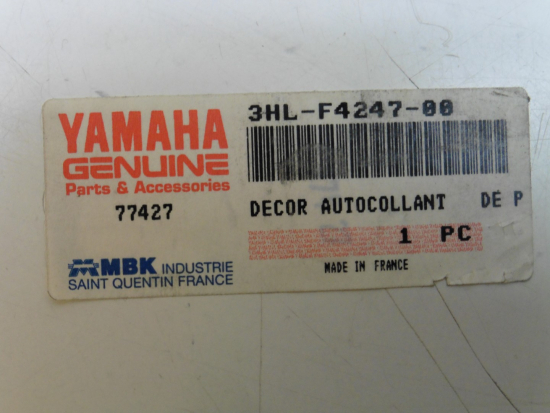 Aufkleber Emblem Sticker side cover passt an Yamaha Dt 50 88-95 3HL-F4247-00