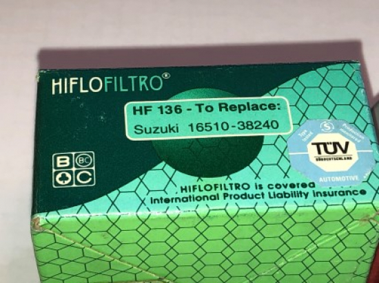 Ölfilter Hiflofiltro oilfilter Hf für Suzuki 250 350 Betamotor 350 16510-38240