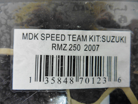 Dekorsatz Aufkleber Sticker Verkleidung Sitzbezug für Suzuki Rmz Rm-Z 250 07