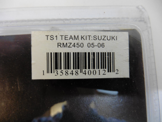 Dekorsatz Aufkleber Sticker Sitzbezug passt an Suzuki Rmz Rm-Z 450 05-06 sw-gelb