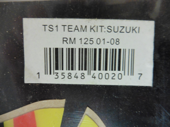 Dekorsatz Aufkleber Sticker Verkleidung Sitzbezug für Suzuki Rm 125 01-08 1