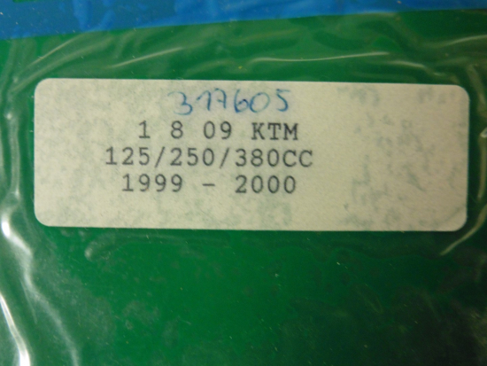 Dekorsatz Startnummernuntergrund Aufkleber Sticker passt an Ktm Sx 250 99-02 grü