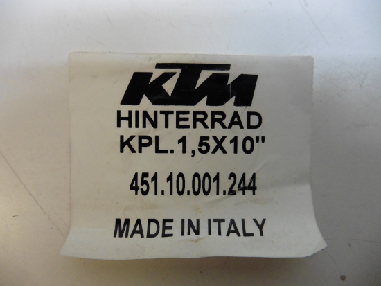 Felge Hinterrad Hinterradfelge wheel rim passt an Ktm Kpl.1,5x10 451.10.001.244