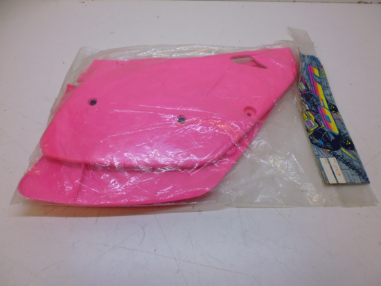 Seitenverkleidung Abdeckung side panels passt an Kawasaki Kx 125 250 1992 pink