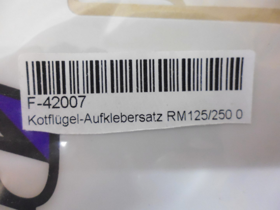 Fludesigns Kotflügeldekorsatz Aufkleber Sticker cover für Suzuki Rm 125 250