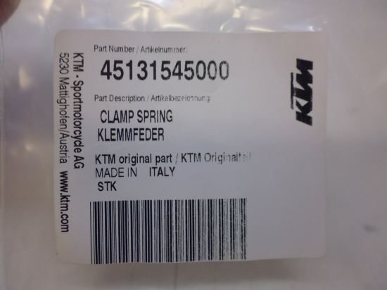 Klemmfeder Vergaser clamp spring passt an Ktm Sx 50 Junior Senior 451.31.545.000