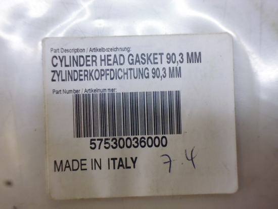 Zylinderkopfdichtung 90,3 mm cylinder head gasket Ktm Duke II Lc4 575.30.036.000