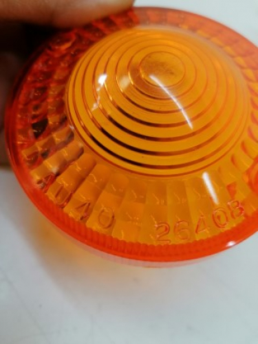 Blinkerglas Scheinwerfer Rcklicht lens turn signal 26408 orange