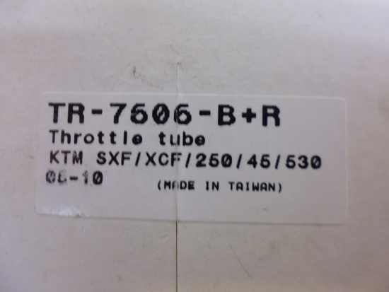 Gasgriff Gasgriffhülse throttle tube für Ktm Exc Sxf Xcf 250 350 450 500 525 530