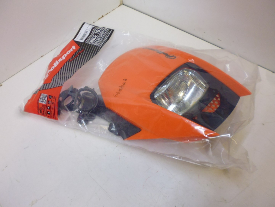Lichtmaske Exura Lampenmaske Scheinwerfer headlight passt an Ktm orange