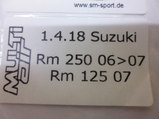 Dekorsatz Startnummernuntergrund Aufkleber Sticker cover für Suzuki Rm 125 250 w