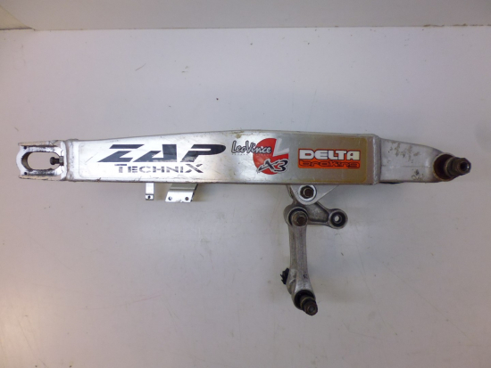 Schwinge Zap Technix Rahmen frame swingarm Enduro Cross Mx KZ4V silber