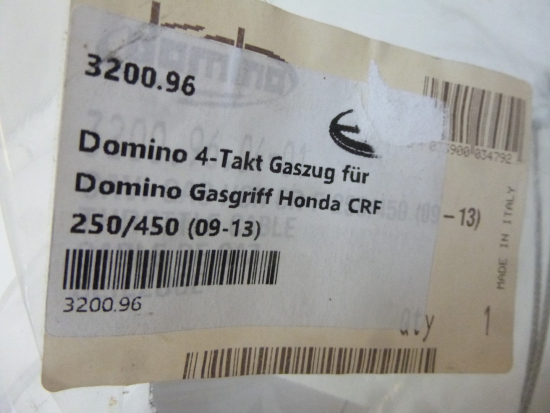 Gaszug Gasseil Kabel throttle cable für Honda Crf Cr250f Cr450f 09-13