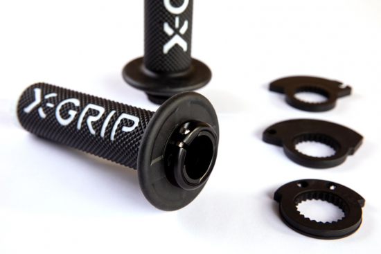 X-Grip Braaaap Lock-on Grips Griffgummi Handgriffe Klemmgriffe MX Enduro Cross w