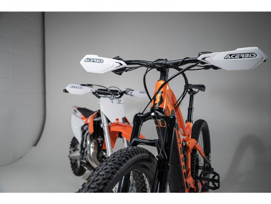 Acerbis X-Elite Handprotektoren Handschutz handguards Motorrad Enduro MTB sw/we