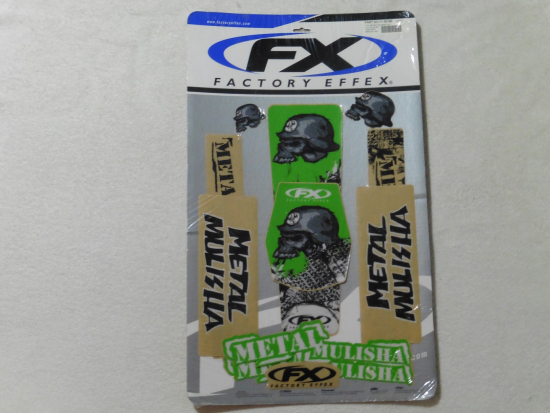 Dekor Aufkleber Sticker für Kawasaki Kx Kxf Trim Kit universal Metal Mulisha