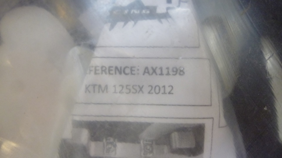 Motorschutzplatte Unterfahrschutz skid plate passt an Ktm Sx 125 12-13 sw