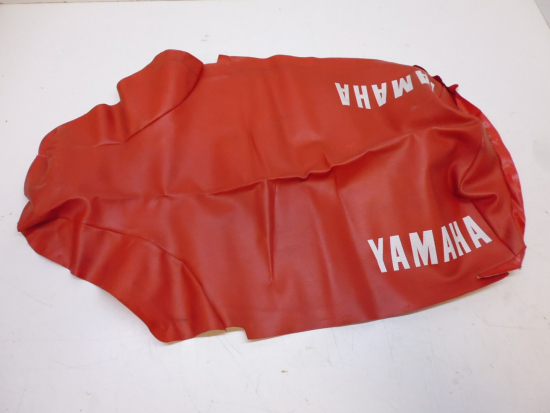 Sitzbezug Sitzbankbezug seat cover für Yamaha rot-weiß