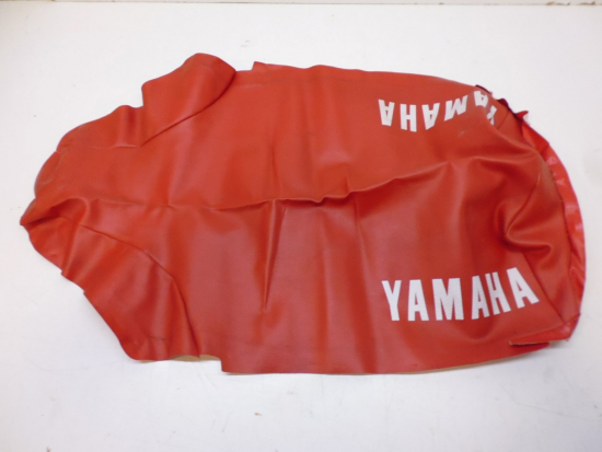 Sitzbezug Sitzbankbezug seat cover für Yamaha rot-weiß