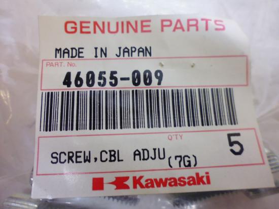 Einstellschraube Kupplung screw cable adust passt an Kawasaki Kx 500 46055-009