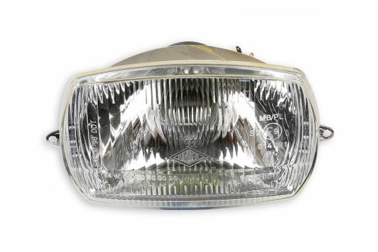 Lichtmaske Lampenmaske Scheinwerfermaske Verkleidung headlight silber 