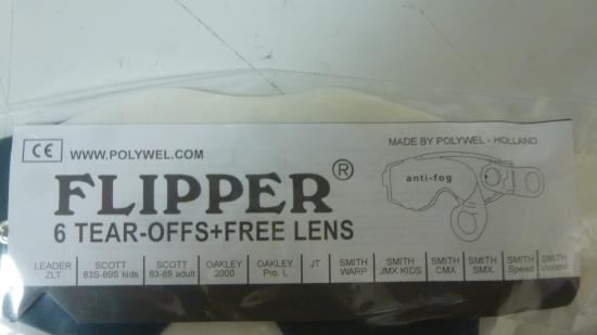 Abreivisiere Leader Zlt 1 Visier 6 Tear-Offs-Ersatzscheiben Brillenglas lens