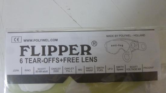1 Visier 6 Tear-Offs Abreißvisiere Ersatzscheiben Brillenglas Oakley Pro.L trans