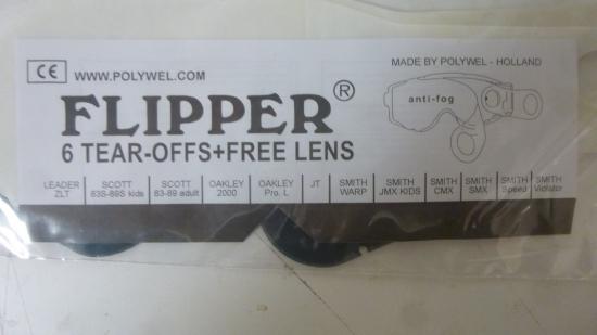 Abreivisiere Oakley Pro. L 1 Visier 6 Tear-Offs-Ersatzscheiben Brillenglas lens