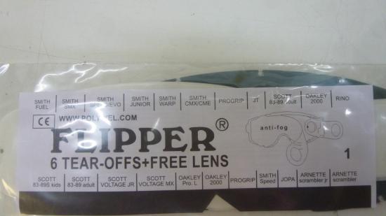 1 Visier 6 Tear-Offs Abreißvisiere Ersatzscheiben Brillenglas für Oakley 2000