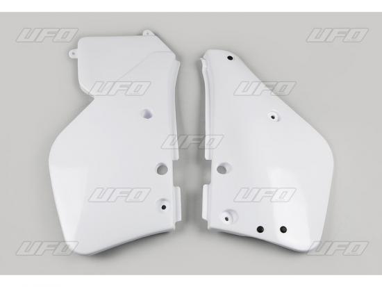 Seitenverkleidung Abdeckung side panels cover für Yamaha Yz 125 87-88 weiß