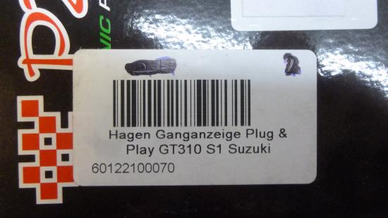 Hagen Ganganzeige Plug & Play GearTronic Zero für Suzuki Gsx 600 750 Gt 310-S1