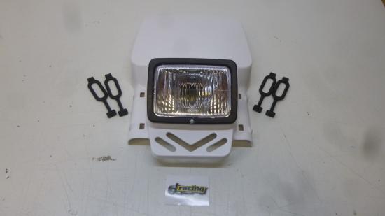 Lichtmaske Lampenmaske Vintage universal headlight classic Enduro Motorrad w-ge