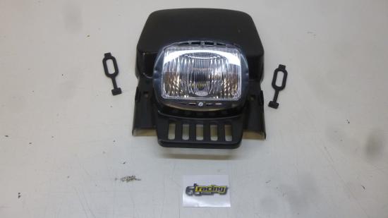 Lichtmaske Lampenmaske Vintage universal headlight classic Enduro sw-gelb